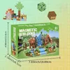 Magnetická sada kostek Minecraft 150ks + 3 figurky. Náhled obrázku produktu 3