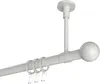 Interdeco Gardinenstange / Vorhangstange Weiß, Typ Sonette Produktbild-Vorschau 1