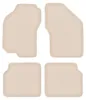 DURBAN Beige Velours-Fußmatten-Set für Fiat Marea Limousine Produktbild-Vorschau 1
