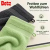 Betz 10 gants de toilette 16x21 cm PALERMO 100 % coton  Voir les images du produit 7