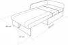 Couch Schlafsofa Bettsofa Jugendecksofa mit Schlaffunktion Produktbild-Vorschau 8