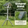 Vogelhaus mit Ständer zooprinz Bird Tower | Massivholz Produktbild-Vorschau 7