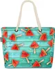 VOID Wassermelone am Stiel Strandtasche Shopper 58x38x16cm Produktbild-Vorschau 1