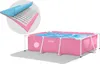INTEX 28266NP - Pink Rectangular Frame Pool (220x150x60cm) Produktbild-Vorschau 12