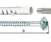 Sicherheitsschraube 7x105 mm für Fenstergitter 4 Stück Produktbild-Vorschau 2