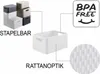 Rotho Contenitore di campagna 18l in look rattan, plastica Anteprima dell’immagine prodotto 6