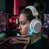 Nubi NH1 Pro – bezdrátová herní sluchátka, bílá barva Náhled obrázku produktu 7