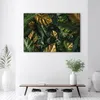 Leinwandbild Goldene tropische Blätter 60x40 Feeby Grün Produktbild-Vorschau 2