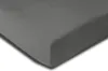 Spannbettlaken 180-200x200 cm Winter Flauschig grau Warm Produktbild-Vorschau 1