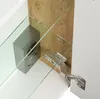 Badezimmer Spiegelschrank 3-türig LED-Lampe 80 cm Eiche Produktbild-Vorschau 11