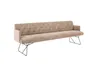 KAWOLA Esszimmerbank CHARME Cord taupe 186cm Produktbild-Vorschau 6