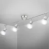 Plafonnier 4 spots pivotants & orientables, inclus 4 Voir les images du produit 1
