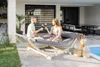 Lounge Bed anthracite - Schwebebett für den Garten Produktbild-Vorschau 4