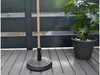 Pied De Parasol Béton 14kg Anthracite Stabilité Robuste Voir les images du produit 2