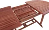 Garden Pleasure Sitzgruppe Stockholm, braun Holz, 7-teilig Produktbild-Vorschau 5