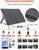 VEVOR Faltbares Solarpanel 100 W, Tragbares Solarladegerät Produktbild-Vorschau 3