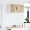 vidaXL Nástenná skriňa LUCCA, 2 ks, dub Sonoma, 40 x 31 x Náhľad obrázku produktu 4