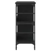 vidaXL Príborník čierny 102x32x73,5 cm materiál na báze Náhľad obrázku produktu 5