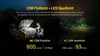 Nitecore NWL20 - Werklamp, 600 lumen, geel Productafbeelding-voorbeeld 3