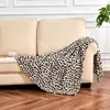 Přikrývka s leopardím vzorem v krémové barvě, 127 x 152,4 Náhled obrázku produktu 4