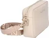 A close-up side view of a beige Valentino Bags handbag with a gold chain strap. Anteprima dell’immagine prodotto