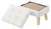 SONGMICS Sitzhocker mit Stauraum, Teddy-Fleece Produktbild-Vorschau 4