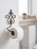 Clayre & Eef Portarotolo 17x7x22 cm Marrone Ferro Anteprima dell’immagine prodotto 2