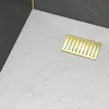 Receveur de douche Blanc Effet Pierre 90x140 cm et Grille Voir les images du produit 3