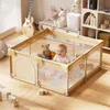 Koonmi Laufstall Baby 120x120 cm Faltbarer Laufgitter mit – Produktbild-Vorschau 1