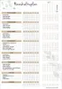 PRICARO Putzplan "Blätter", magnetisch, A4, 25 Blatt, 3 Produktbild-Vorschau 2