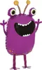 Karaloon Walker Ballon Monster 70cm Produktbild-Vorschau 2