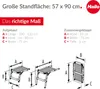 Hailo TP1 Treppenpodest - Arbeitsplattform aus Rutschfester Produktbild-Vorschau 7