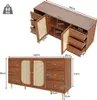 okwish Kommode Sideboard mit viel Stauraum, Schrank mit 6 Produktbild-Vorschau 7