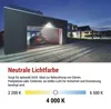 LED-Flutlicht TAMBO mit Bewegungssensor, 10 W, 1000 lm, schwarz Produktbild-Vorschau