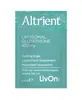 A single sachet of Altrient Liposomal Glutathione supplement against a light teal background. Anteprima dell’immagine prodotto