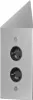 A product shot of an angled electrical outlet. Náhled obrázku produktu