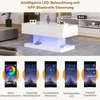 MODFU Couchtisch Wohnzimmertisch LED für Wohnzimmer, Produktbild-Vorschau 6