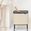 Brabantia Cestino per rifiuti Bo Touch Bin 11 + 23 L Soft Anteprima dell’immagine prodotto 12