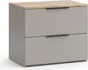 Commode avec tiroirs Vicco Wido Grège 60x50cm avec 2 Voir les images du produit 2