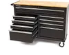 HBM Werkzeugwagen, Werkbank mit Holzarbeitsplatte 117 cm, Produktbild-Vorschau 4