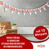 Happy Birthday Wimpelkette 18 4–5 m – stilvolle Deko zum Produktbild-Vorschau 2
