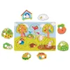 Puzzle z obrazkiem w tle W ogrodzie Podgląd zdjęcia produktu 2