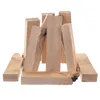A pile of wooden blocks. Produktbild-Vorschau
