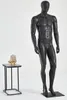 Figurína M24-8 Black Man Standing Black Matt Painted Nose Náhled obrázku produktu 6