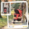 PawHut Hundewagen Hundebuggy Katzenwagen Tierbuggy Pet Produktbild-Vorschau 3