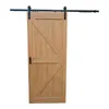 inova Holzschiebetür 900 x 2150 mm, Scheunentor Eiche, Produktbild-Vorschau 4