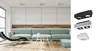 MIRORA LED Deckenleuchte 2-flammig GU10 Schwenkbar Schwarz Produktbild-Vorschau 10