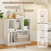 Estantería de 3 niveles de COSTWAY con 2 puertas, Vista previa de la imagen del producto 4
