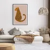 Gerahmtes Poster - Schwarzer Rahmen - Panther Grafik Produktbild-Vorschau 7