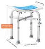 VEVOR Duschhocker Duschstuhl 405–480 mm Höhenverstellbar, Produktbild-Vorschau 7